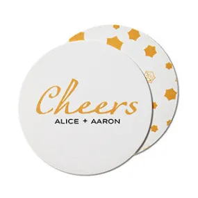 Veuve Clicquot Confetti Comet Coasters